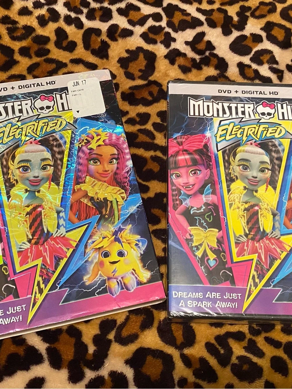 monster high Electrified DVD new in factory seal